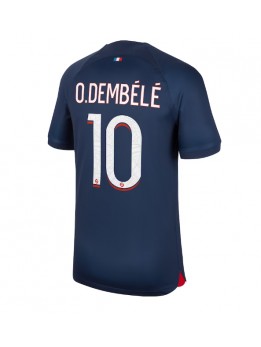 Paris Saint-Germain Ousmane Dembele #10 Replika Hemmakläder 2023-24 Kortärmad